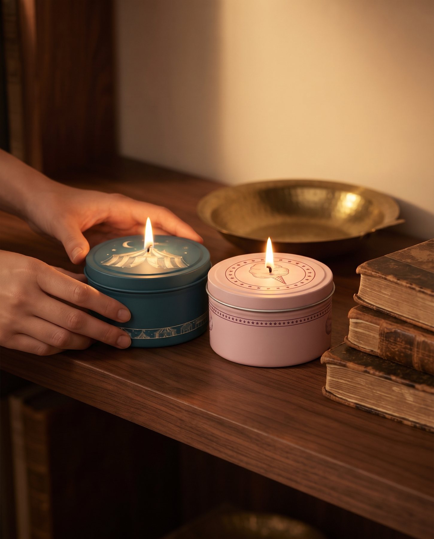 Candles from the circus collection